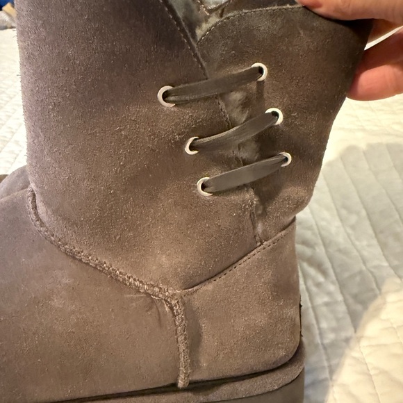 Ugg Boots Grey women size 10 - Picture 6 of 6